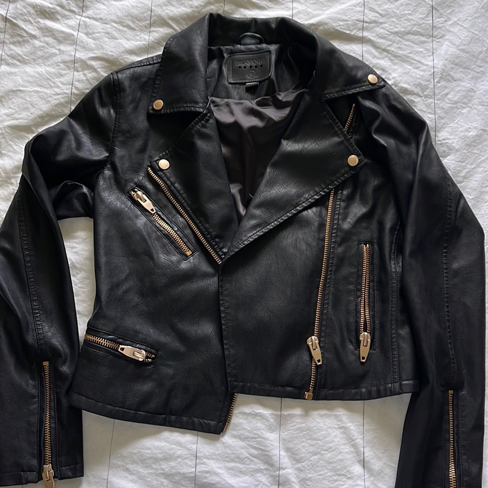 BLANK NYC Leather jacket